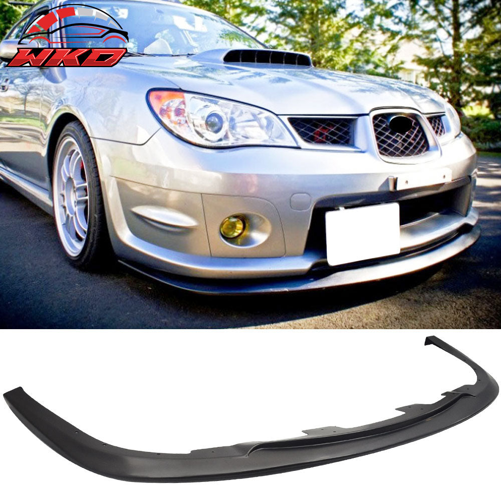 Fits 06-07 Subaru Impreza WRX Sedan & Wagon 4-Door STI Front Bumper Lip Splitter