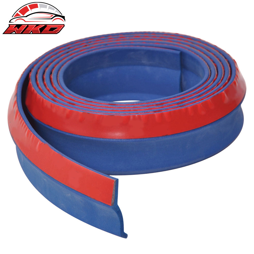 3M Tape Adhesive Front Bumper Lip Splitter Quick Chin 100 Inch 8.5 FT Matte Blue