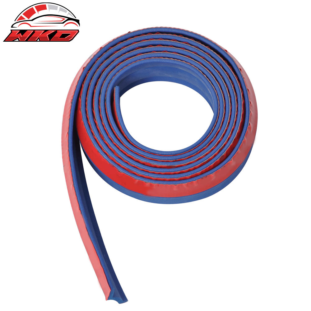 3M Tape Adhesive Front Bumper Lip Splitter Quick Chin 100 Inch 8.5 FT Matte Blue