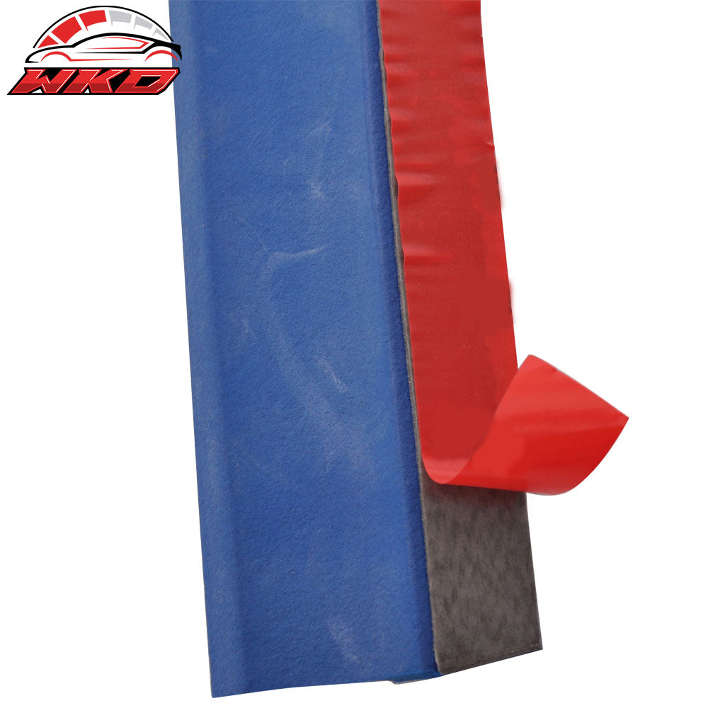 3M Tape Adhesive Front Bumper Lip Splitter Quick Chin 100 Inch 8.5 FT Matte Blue