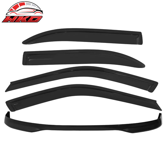 Wholesale Fits Honda Civic 96-98 T-R PP Front Bumper Lip + Sun Window Visor - Bulk Orders & Dealer Pricing Available