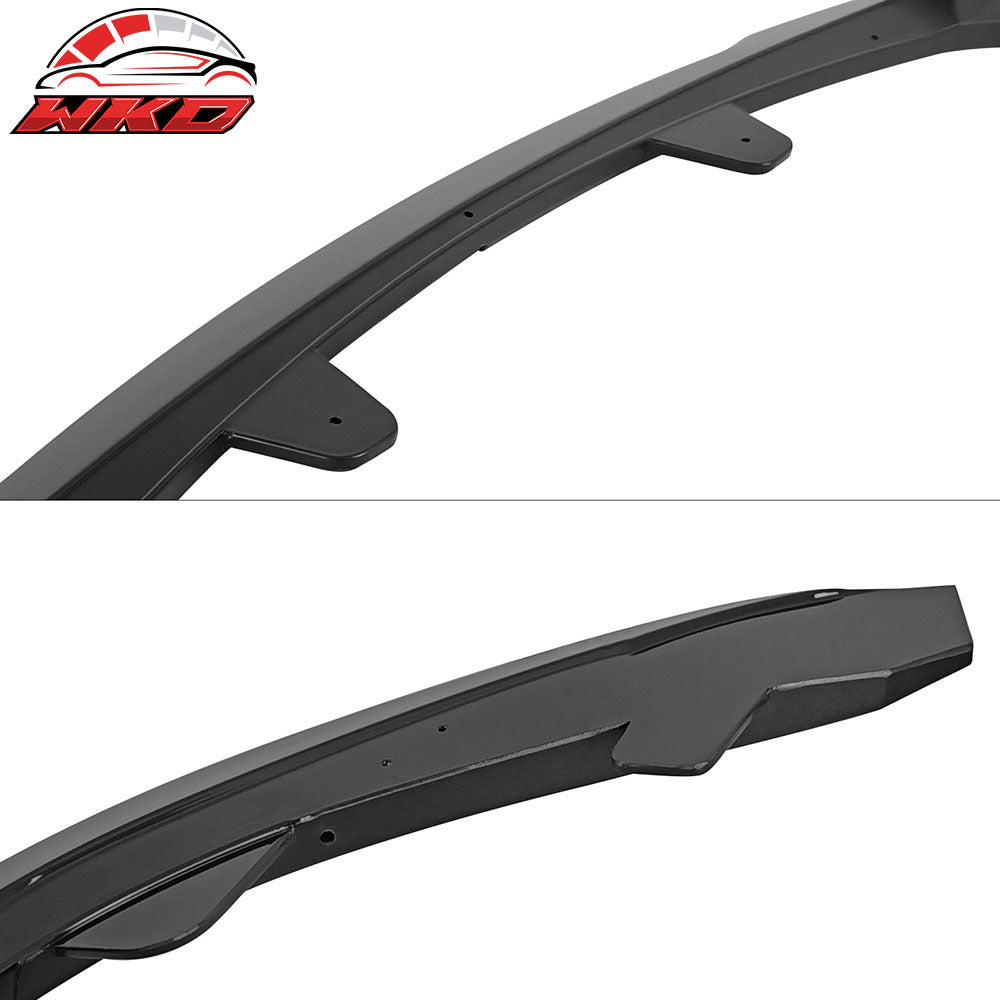 Fits 22-25 Toyota Corolla Auris E210 Hatchback 3PCS Front Bumper Lip Gloss Black