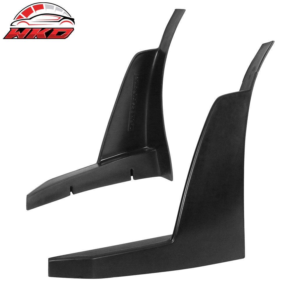 Fits 03-06 Infiniti G35 Coupe N1 Style Front Bumper Lip & Winglets Splitter PU