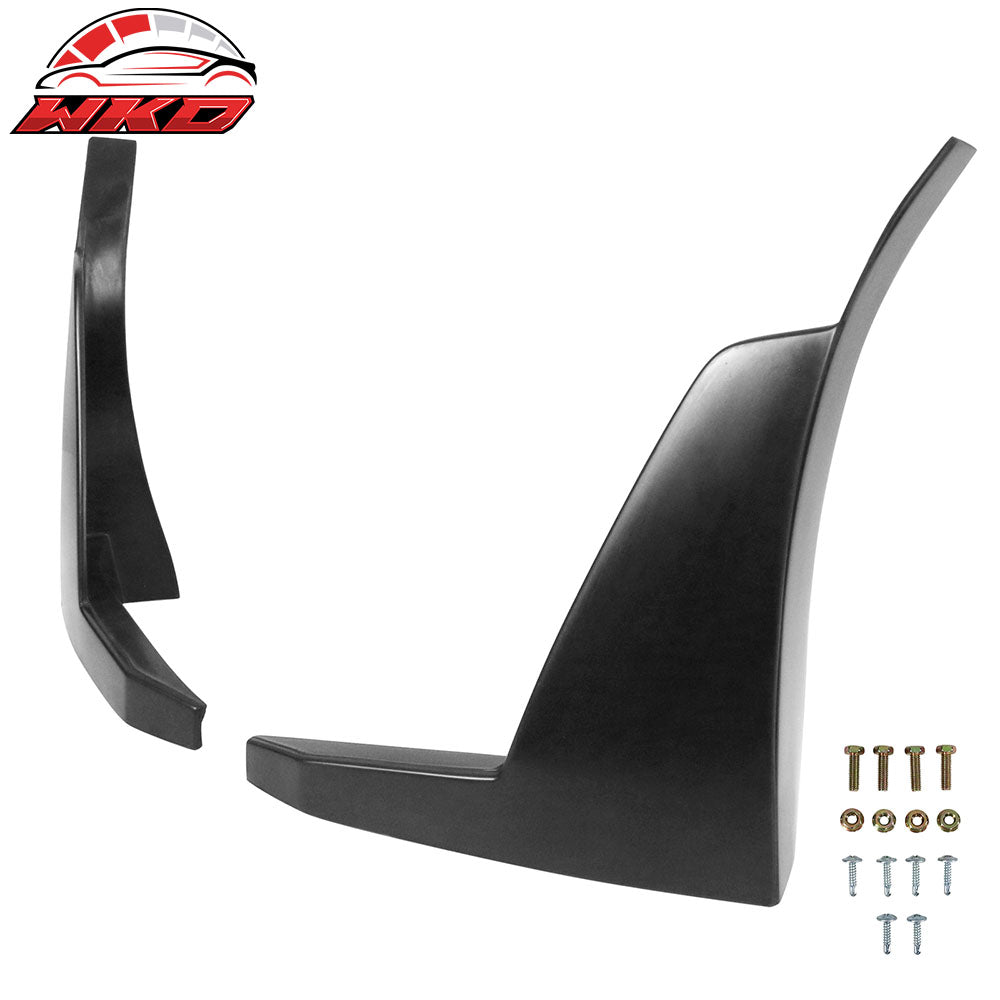 Fits 03-06 Infiniti G35 Coupe N1 Style Front Bumper Lip & Winglets Splitter PU