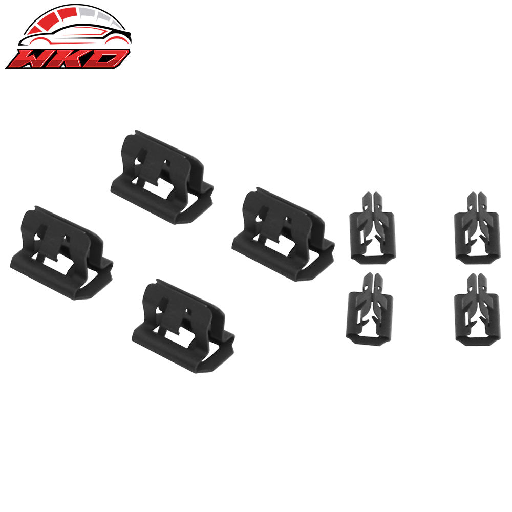 Fits 14-15 GMC Sierra 1500 Vertical Style Chrome Front Bumper Mesh Grille ABS