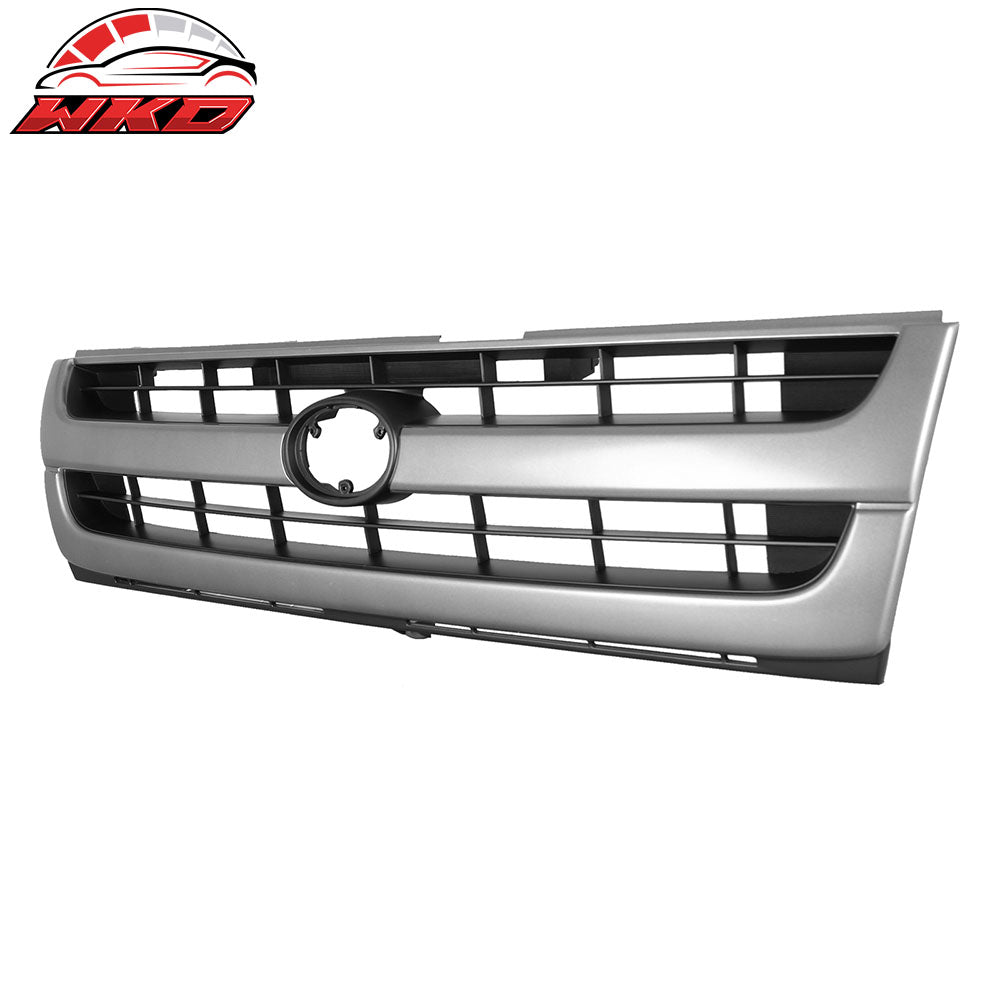 Fits 97-00 Toyota Tacoma OE Style Front Bumper Upper Grille Grill Assembly ABS