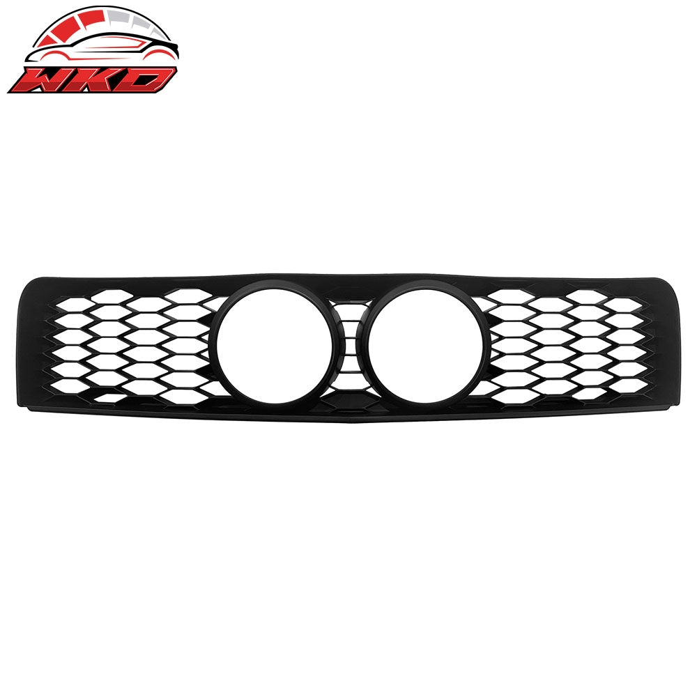 05-06 Mustang Honeycomb Style Front Bumper Upper Grille W/ Foglight Hole PP | Wholesale - Wikond Auto