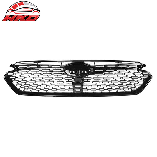24-25 Subaru Impreza Sport Front Bumper Upper Grille Gloss Black W/ Chrome | Wholesale