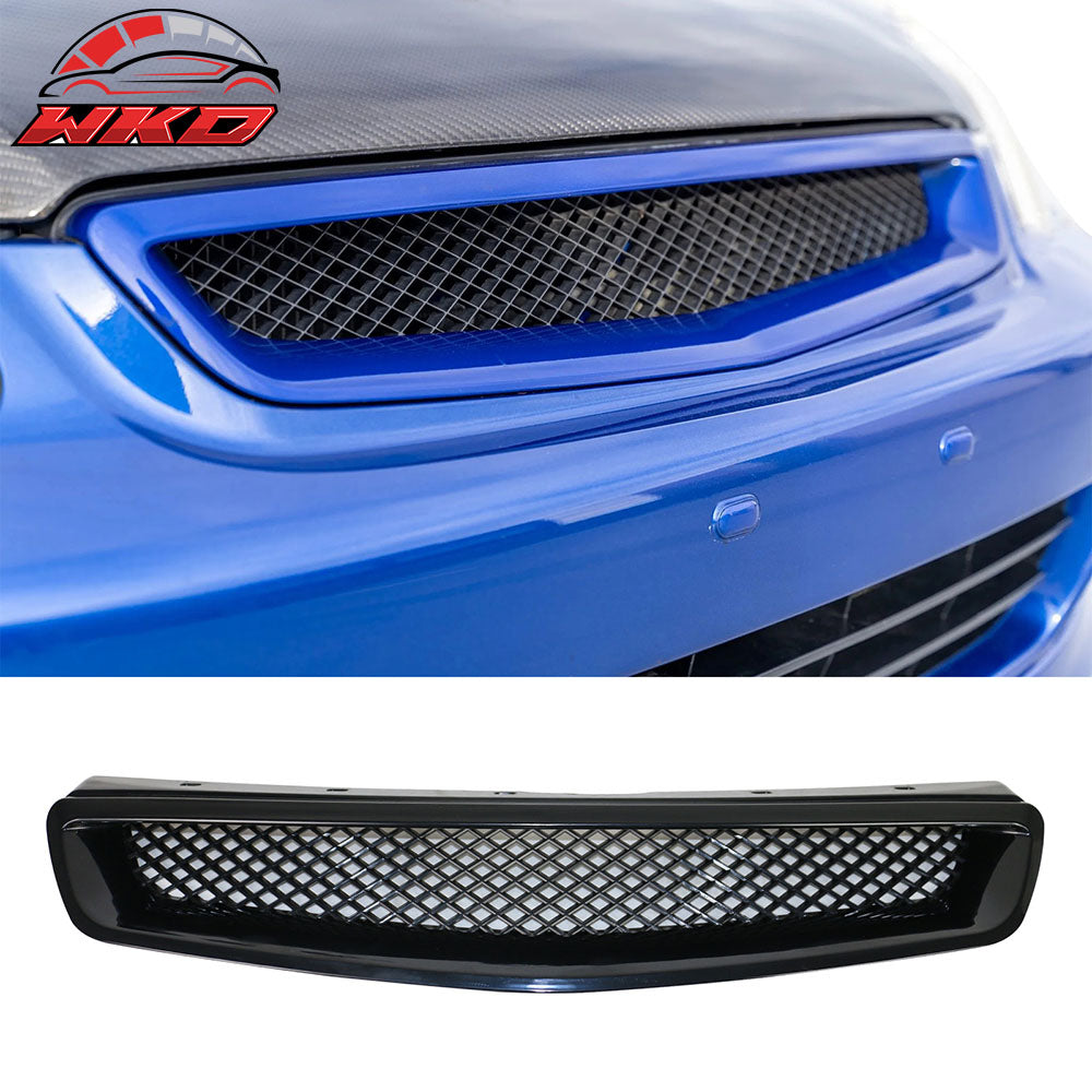 Wholesale 1999-2000 Honda Civic Grill Type R Unpainted Black Bumper Grille ABS - Bulk Orders & Dealer Pricing Available