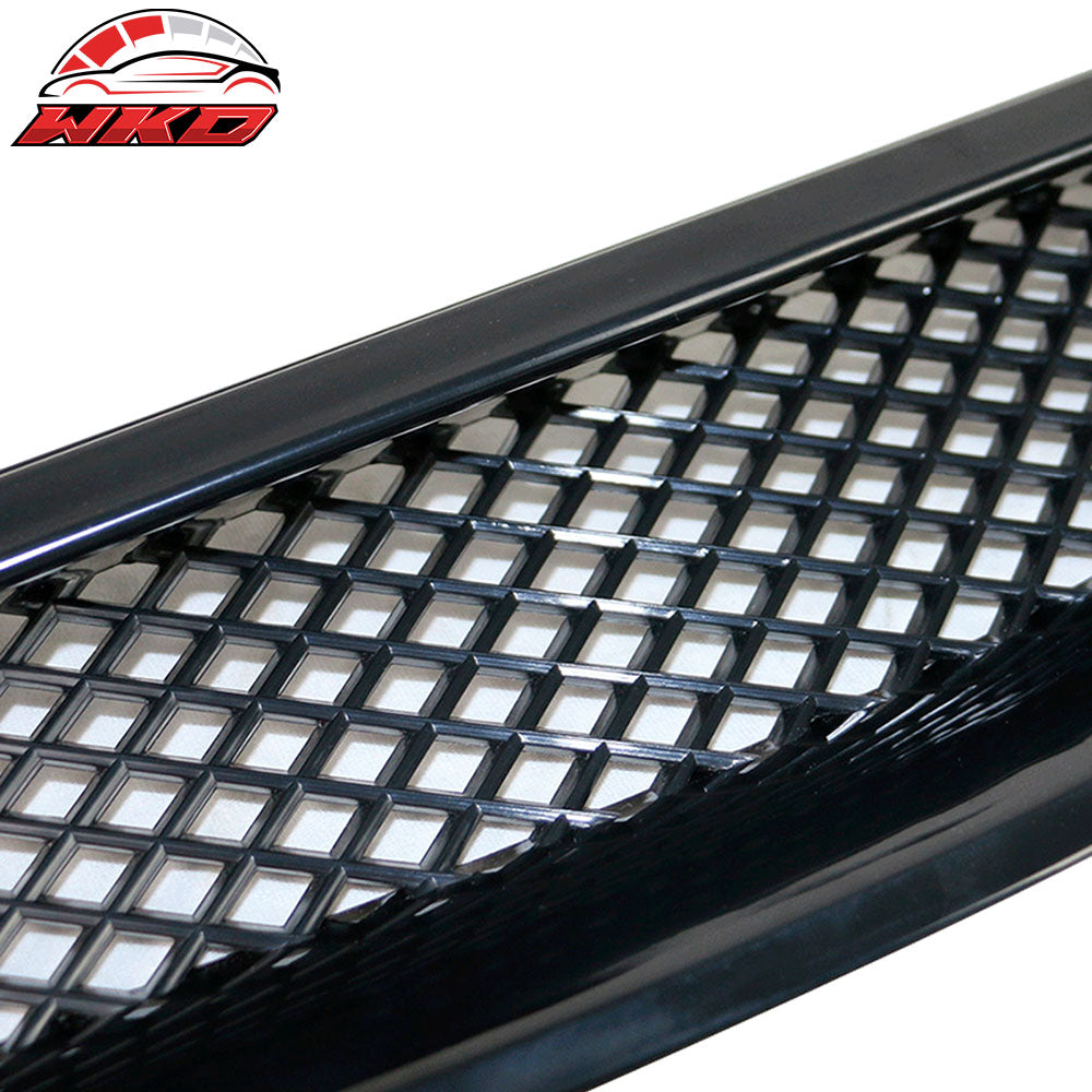 Fits 99-00 Honda Civic EK Type-R Style Front Bumper Hood Mesh Grille Grill ABS