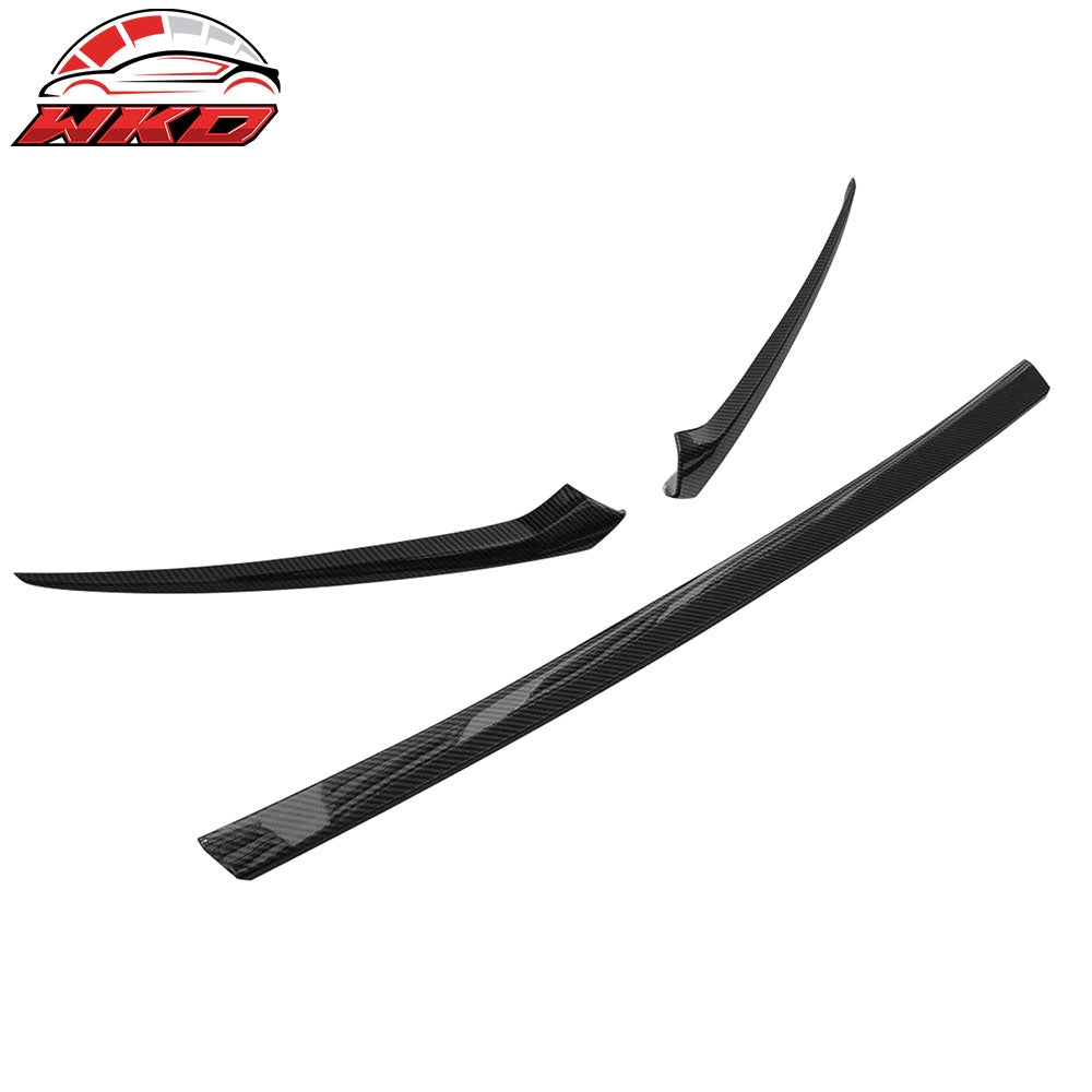 2023-26 Honda CR-V 4-Door OE Front Grille Cover Trim ABS - Carbon Fiber Print | Wholesale