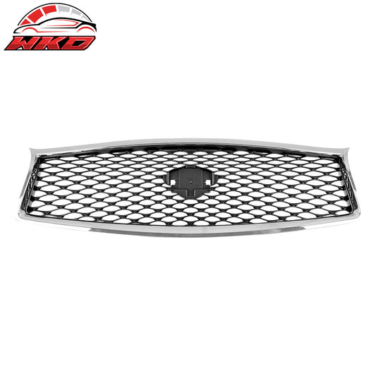 2014-17 Infiniti Q50 OE Style Front Mesh Upper Grille Hood Grill Cover ABS | Wholesale