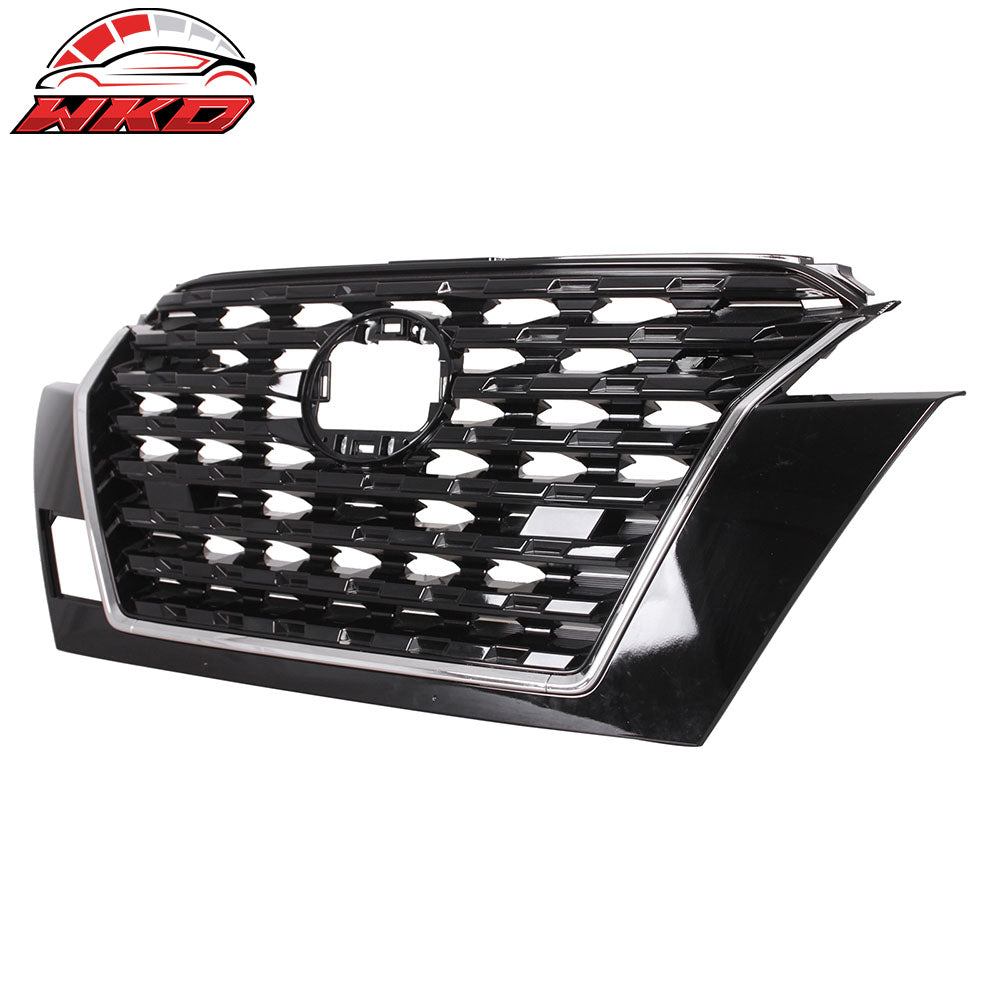 Fits 21-23 Nissan Kicks S/SV OE Style Front Bumper Mesh Upper Grille Cover ABS