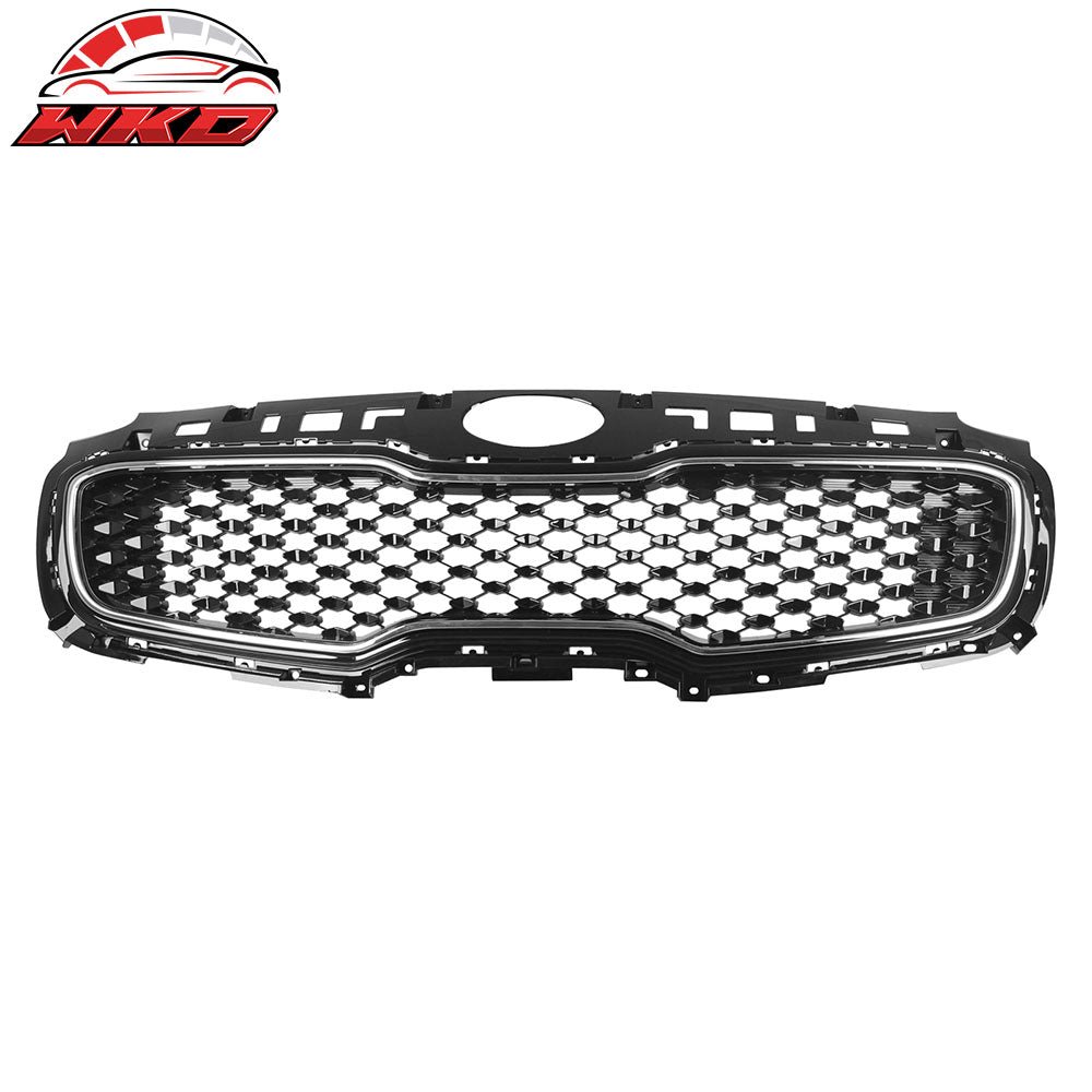 2017-19 Kia Sportage OE Style Front Bumper Upper Grille Grill Assembly ABS | Wholesale