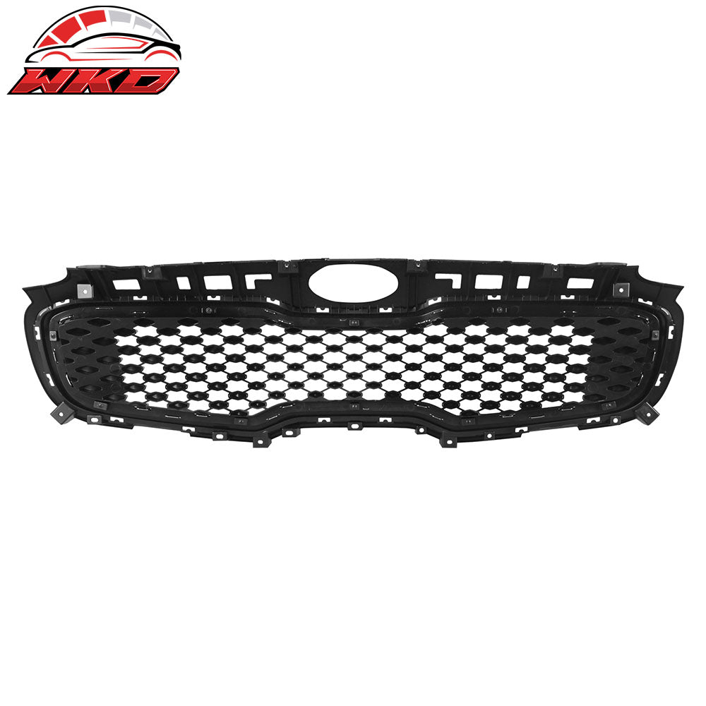 Fits 17-19 Kia Sportage OE Style Front Bumper Upper Grille Grill Assembly ABS
