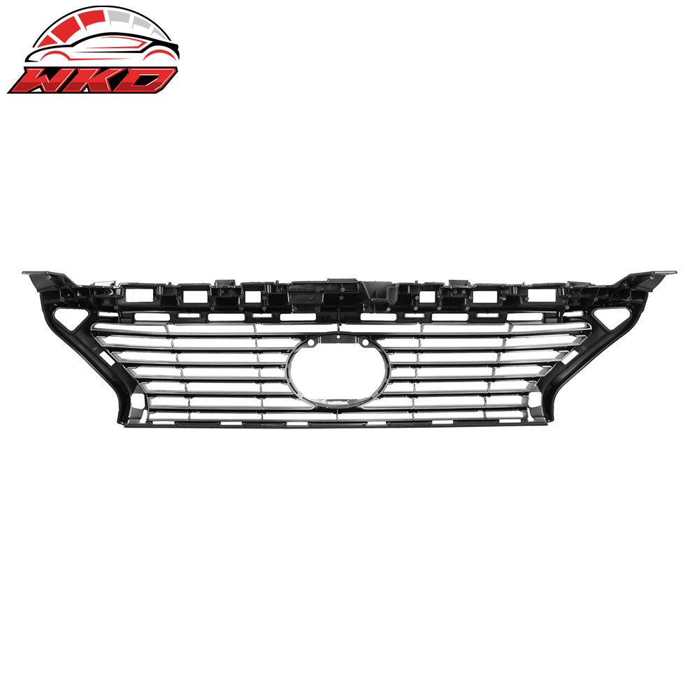 Wholesale 13-15 Lexus ES300H ES350 OE Style Front Bumper Upper Grille Grill Silver ABS