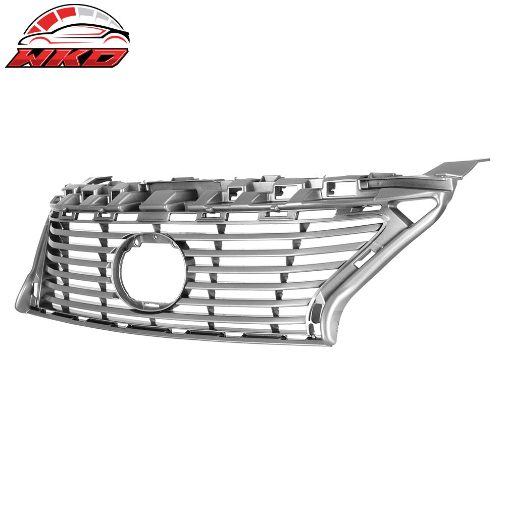 Wholesale 13-15 Lexus ES300H ES350 OE Style Front Bumper Upper Grille Grill Silver ABS