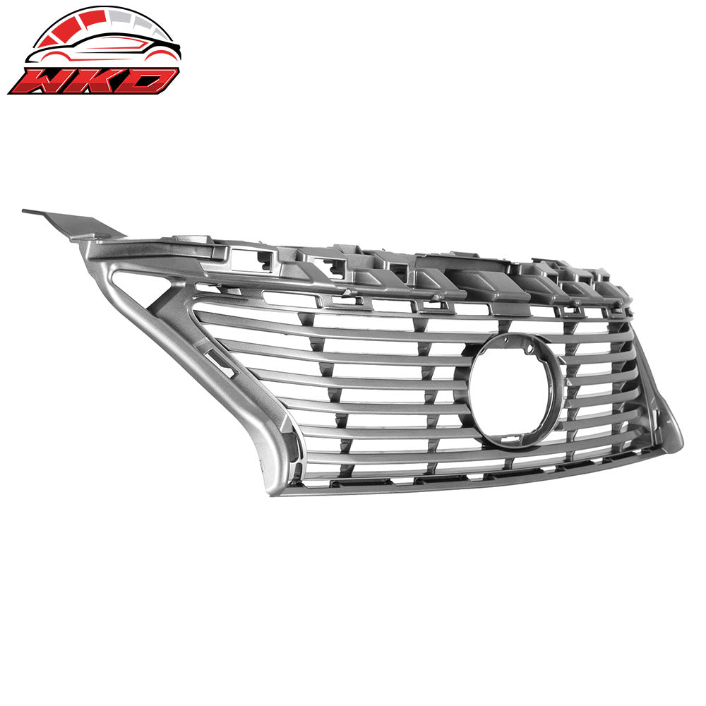Wholesale 13-15 Lexus ES300H ES350 OE Style Front Bumper Upper Grille Grill Silver ABS