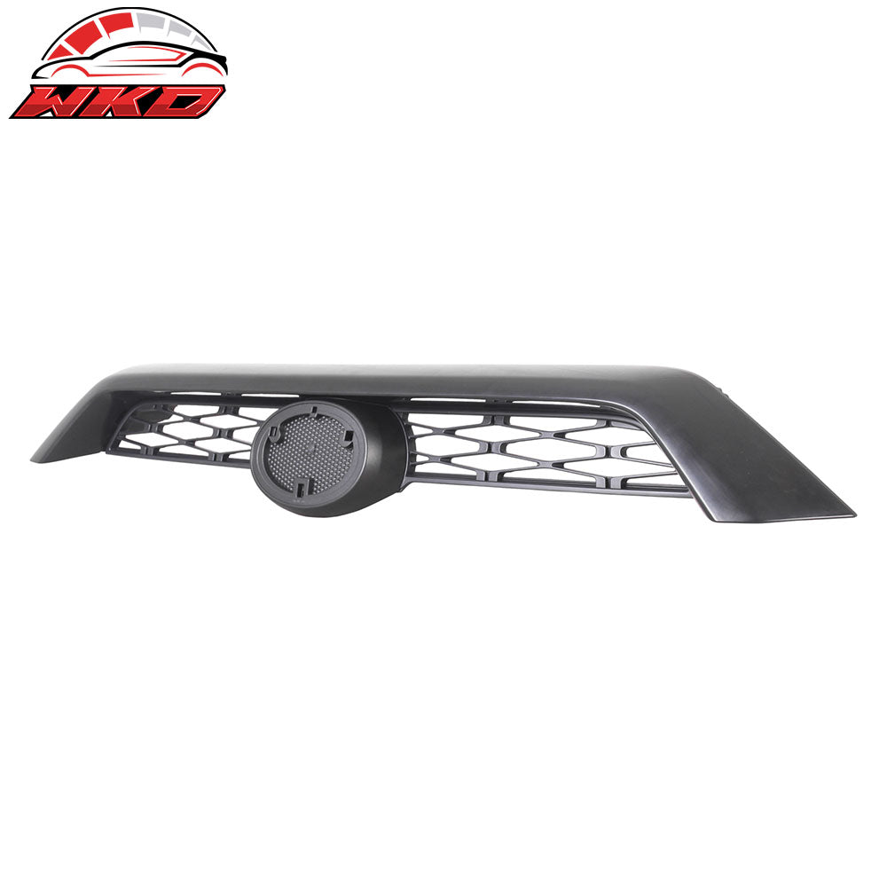 Fits 14-19 Toyota 4Runner OE Style Front Bumper Upper Grille Grill Unpainted ABS