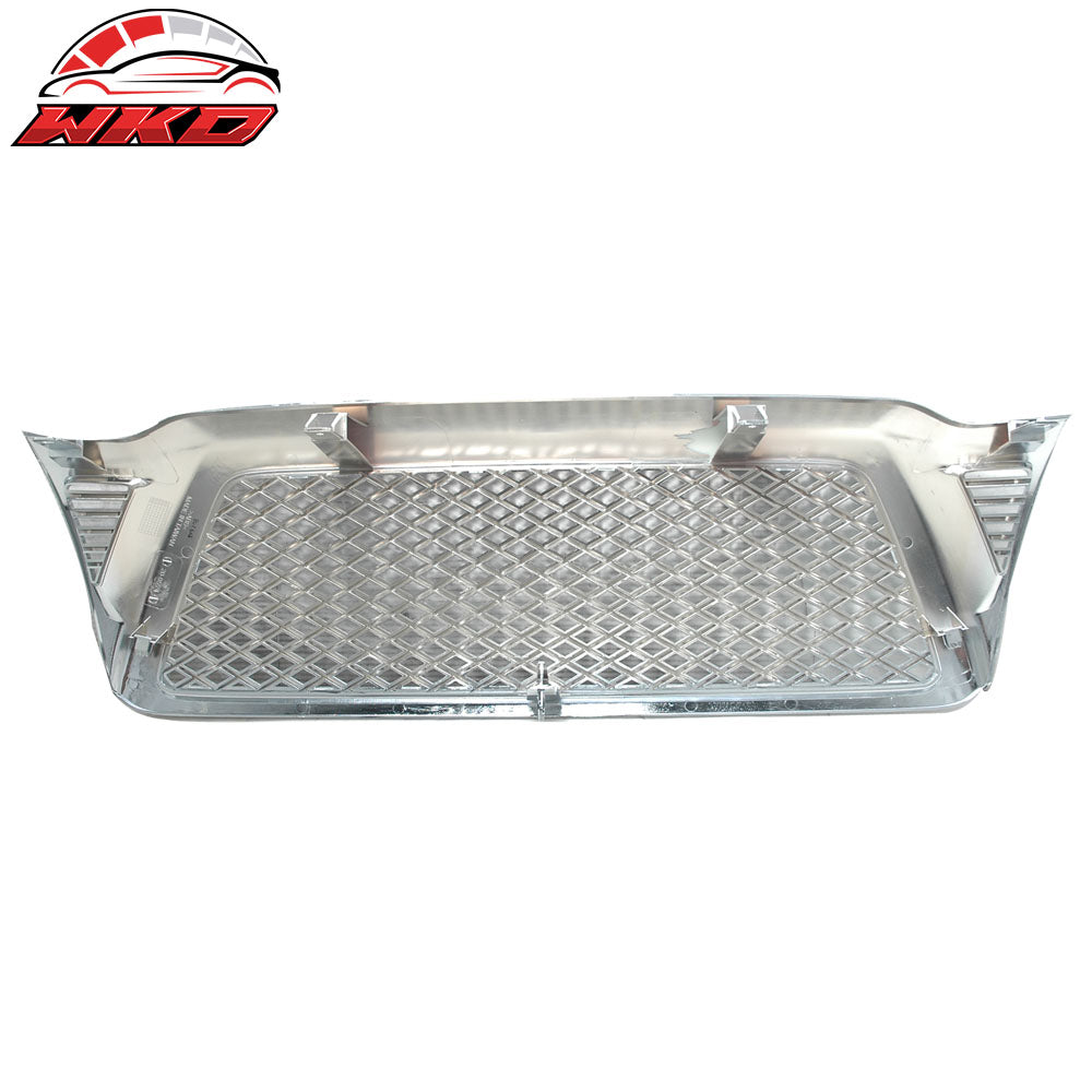 Fits 05-11 Tacoma Chrome Replacement Front Hood Bumper Mesh Grill Grille ABS