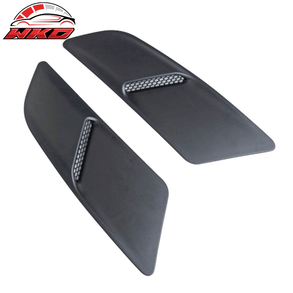 Fits 15-17 Ford Mustang GT OE Style Front Hood Vent - PP Polypropylene