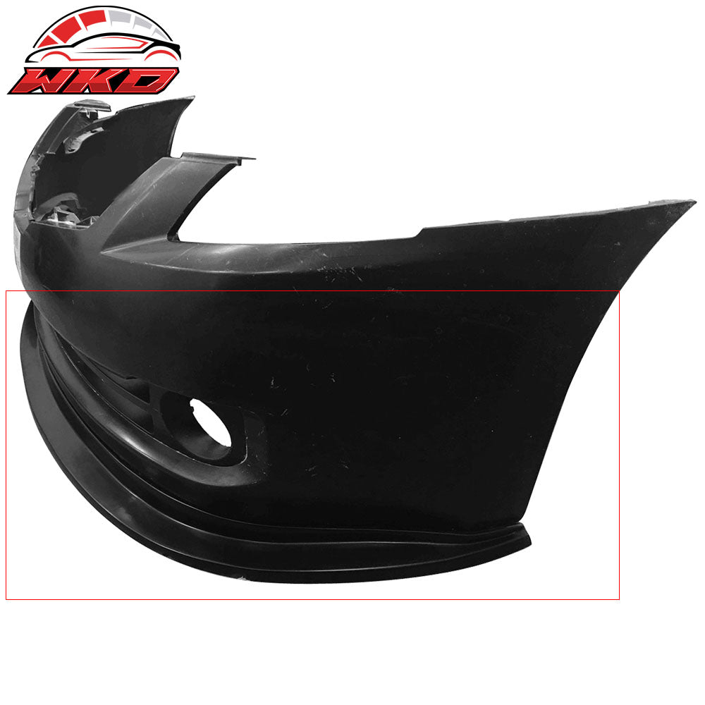 Fits 07-09 Nissan Altima 4Dr Sedan Ikon Aero DP Front Lip Bumper Splitter