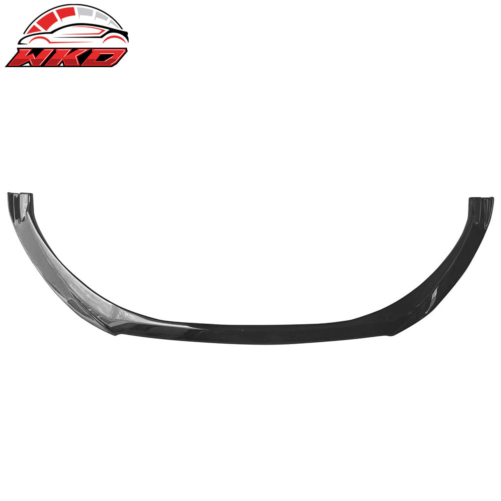Fits 22-26 Toyota GR86 Front Bumper Lip IKON Spoiler Gloss Black Chin Splitter