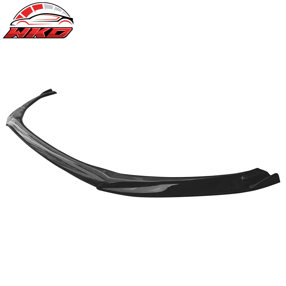 Fits 22-26 Toyota GR86 Front Bumper Lip IKON Spoiler Gloss Black Chin Splitter