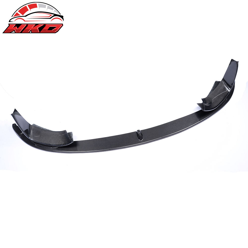 Fits 15-20 BMW F80 F82 F83 M3 M4 MP Style 3PCS Front Bumper Lip Carbon Carbon CF