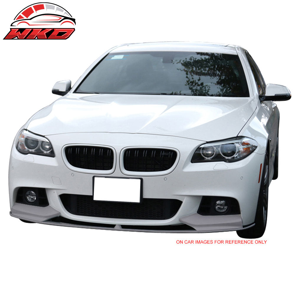 Fits 11-16 BMW F10 Performance Front Bumper Lip A89 Blue Two Tone