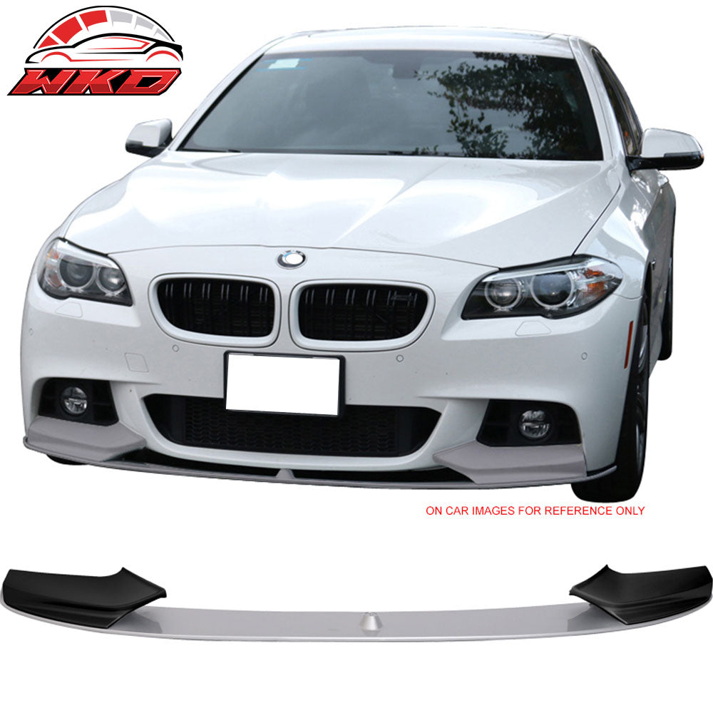 Fits 11-16 F10 Performance Front Lip Painted 2T Titanium Silver Metallic #354