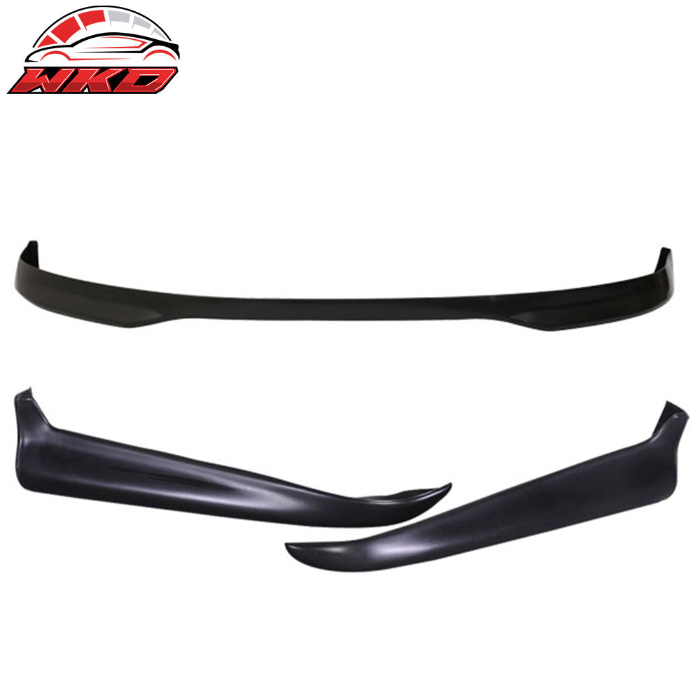 Fits 96-98 Honda Civic TR Style Front Bumper Lip PP + 2PCS Rear Bumper Aprons