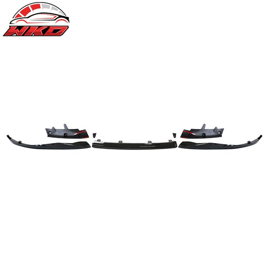 21-26 BMW G22 G23 4-Series M-Performance Style Front Bumper Lip Gloss Black | Wholesale
