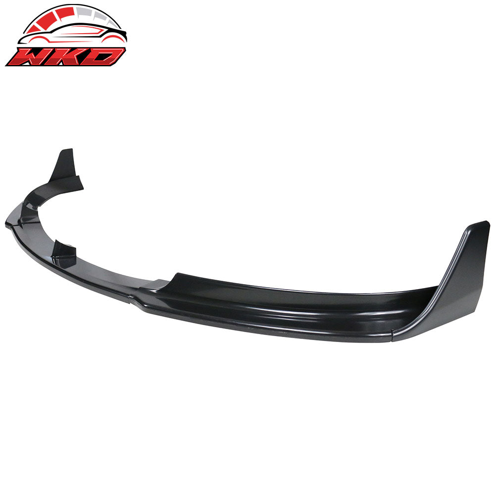 Fits 17-23 Tesla Model 3 V Style Front Bumper Lip Spoiler Kit Unpainted PP 5PCS