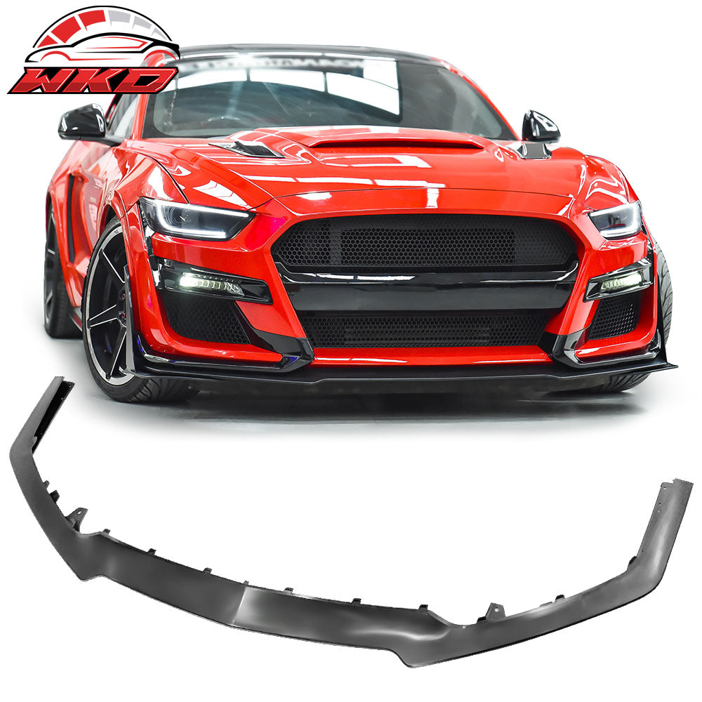Replacement Front Lip for 15-17 Ford Mustang GT500 Style Front Bumper - PP
