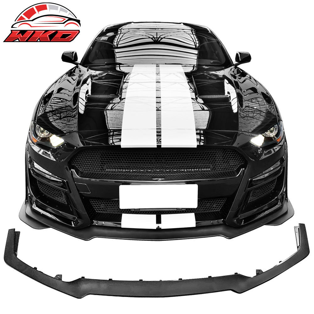 Replacement Front Lip for 18-23 Ford Mustang GT500 Style Front Bumper - PP
