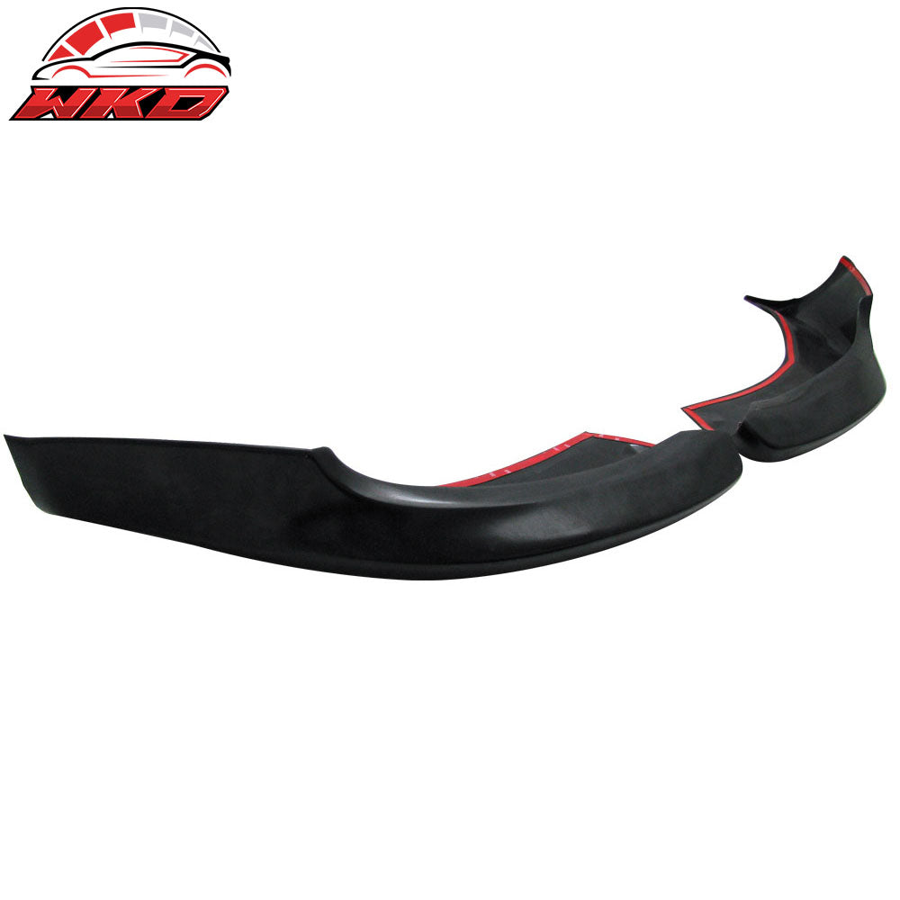Fits 06-08 Audi A4 B7 Euro Style Front Bumper Lip Spoiler Splitters 2PC - PU