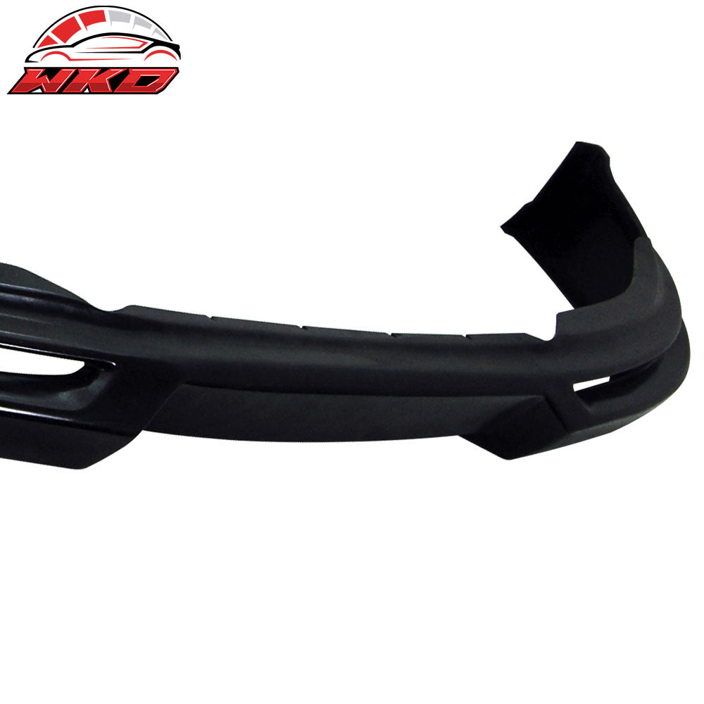 Fits 06-08 Audi A4 Euro A Style Front Bumper Lip Spoiler Splitter Unpainted PU