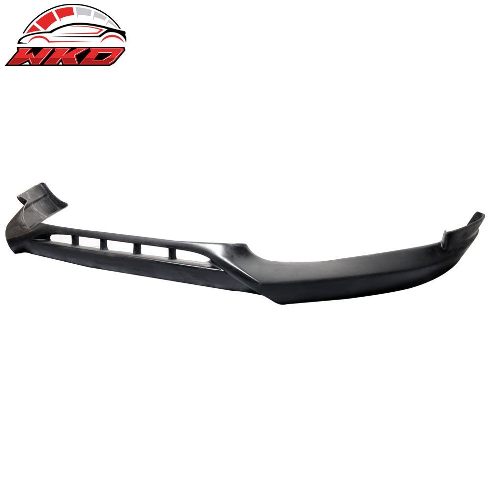 Fits 09-12 Audi A4 B8 Euro-R Style Front Bumper Lip Spoiler Splitter Unpainted