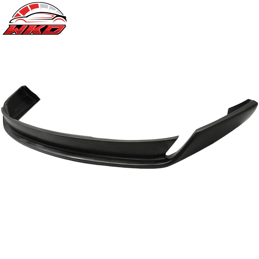 96-01 Audi A4 B5 Type-on Style Front Bumper Lip Spoiler Unpainted Black PU | Wholesale