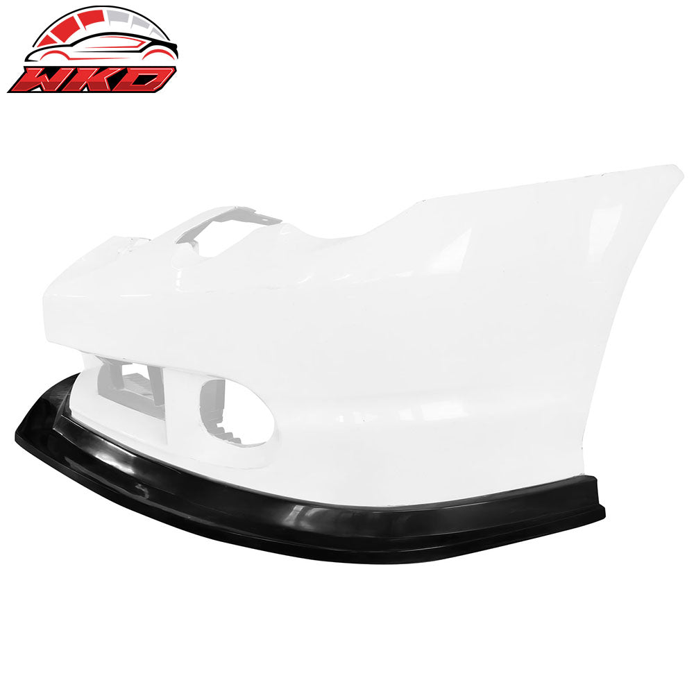 Fits 02-04 Acura RSX MDA Style Front Bumper Lip Spoiler Splitter Unpainted PU