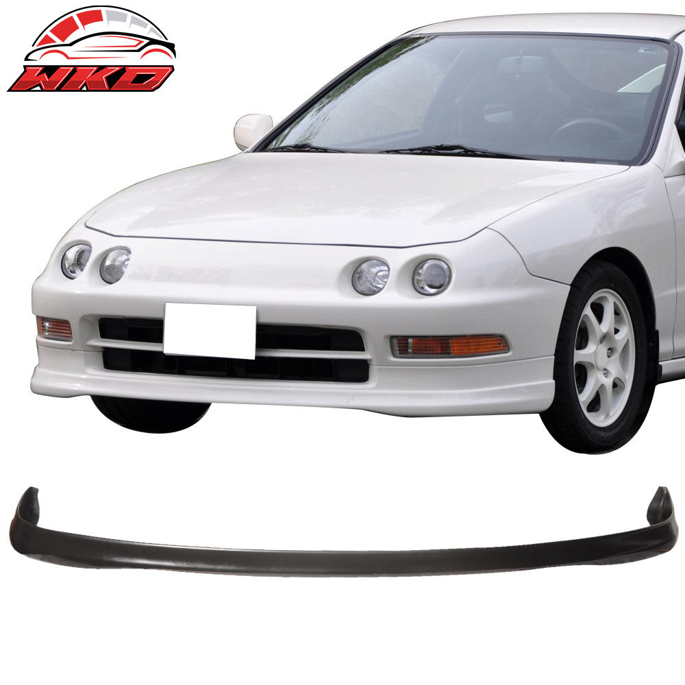 Fits 94-97 Acura Integra TR Style Front Bumper Lip Spoiler Splitter Unpainted PU