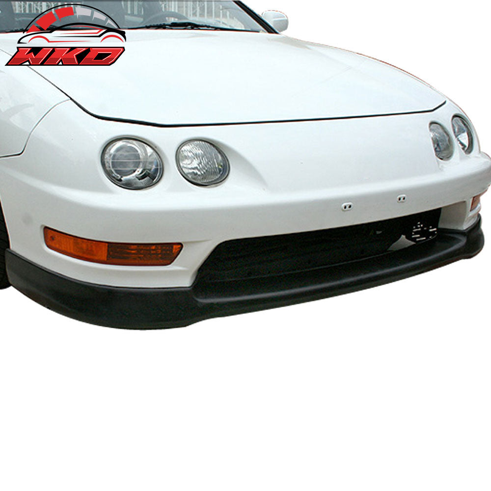 Fits 98-01 Acura Integra Type R TR Style Front Bumper Lip Spoiler Unpainted - PU