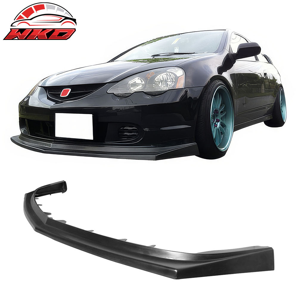 Fits 02-04 Acura RSX CS Style Front Bumper Lip Spoiler Lower Chin Splitter - PU