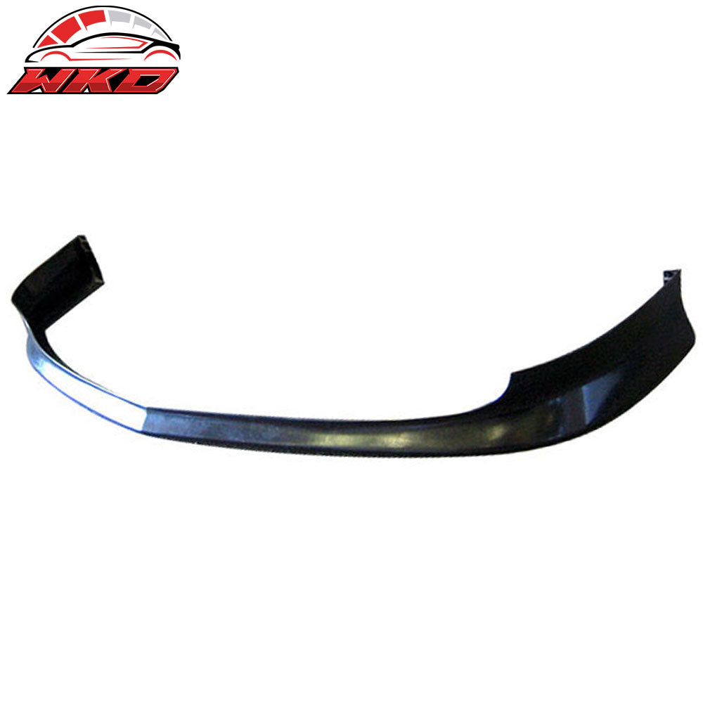 Fits 02-04 Acura RSX DC5 TR Style Front Bumper Lip Spoiler Unpainted Black PU