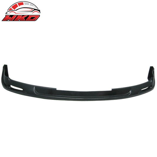 04-06 Acura TL Mugen Style Front Bumper Lip Spoiler Unpainted Black PU | Wholesale - Wikond Auto