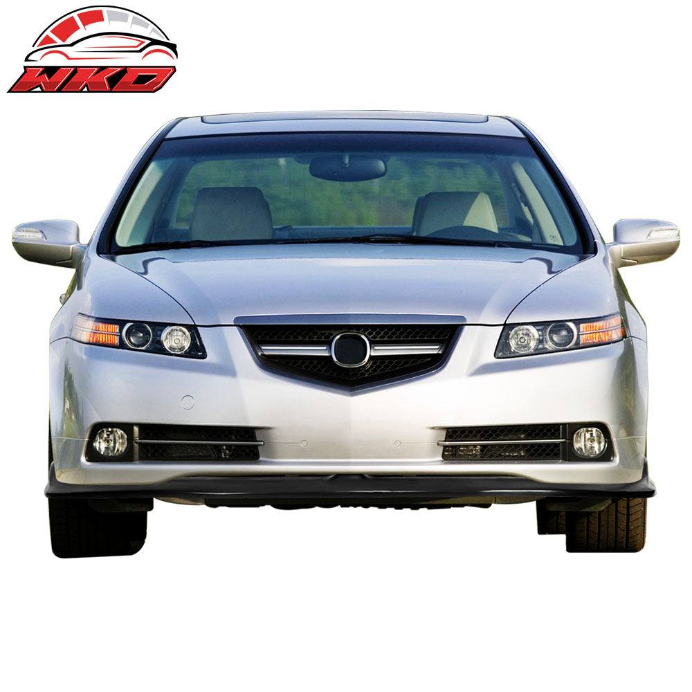 Fits 07-08 Acura TL Type S CS Style Front Bumper Lip Spoiler Unpainted PU