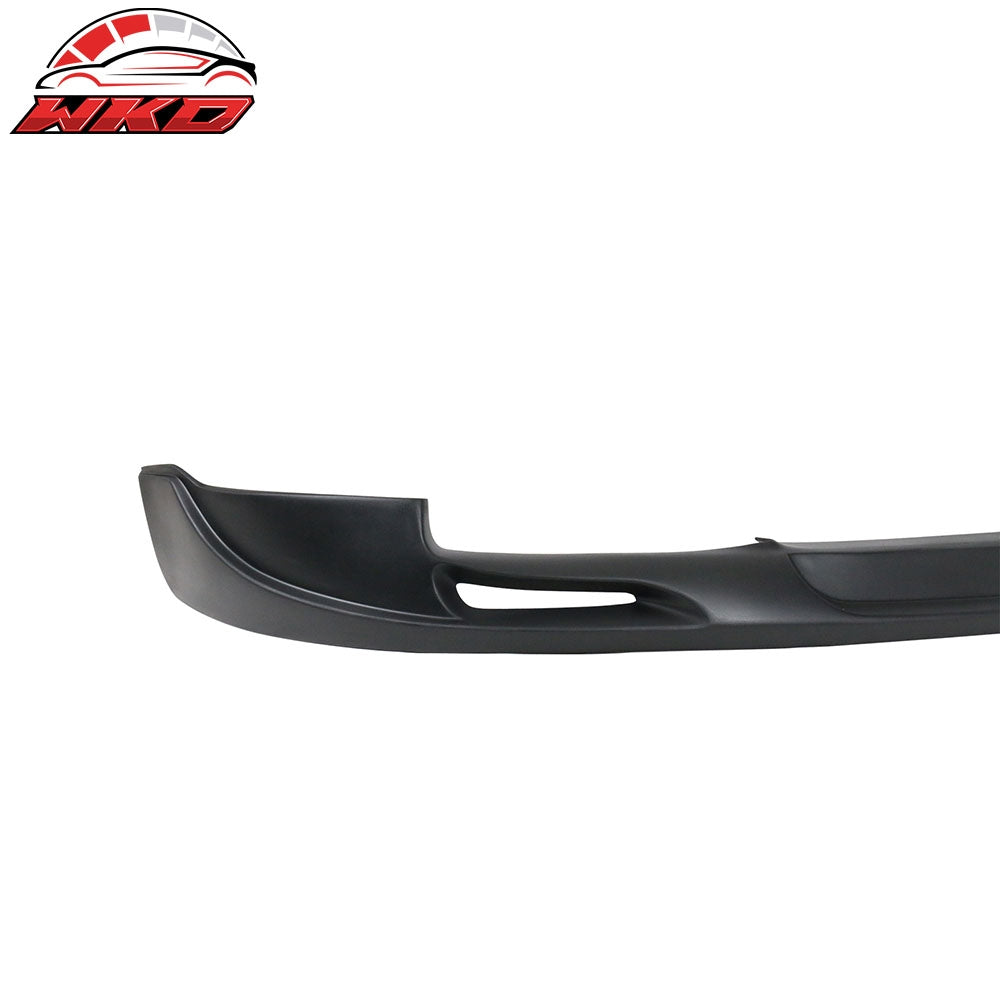 Fits 04-05 Acura TSX Mugen Style Front Bumper Lip Spoiler Unpainted Black PU