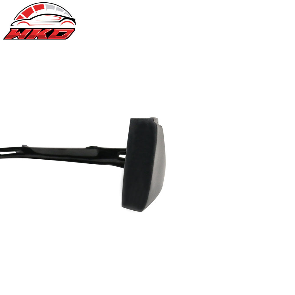 Fits 04-05 Acura TSX Mugen Style Front Bumper Lip Spoiler Unpainted Black PU