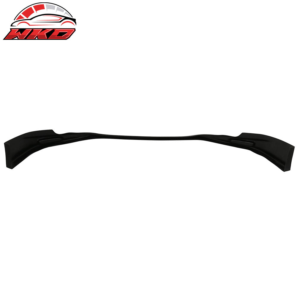 Fits 11-14 Acura TSX Unpainted Black Front Lower Bumper Lip Spoiler Bodykit PU